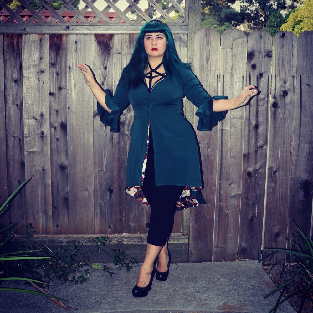 Emerald green Harry Potter over jacket